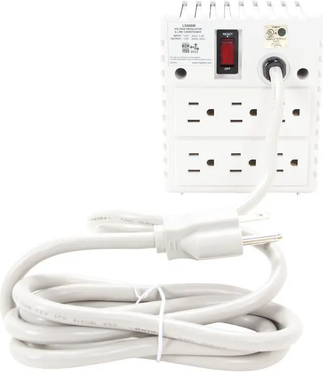Alt view image 5 of 5 - TRIPP LITE LS606M Line Conditioner / AVR System - Automatic Voltage Regulator / AC Surge Suppressor