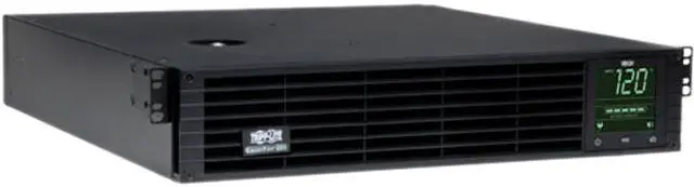 Alt view image 13 of 14 - Tripp Lite SMART2200RM2U Series SmartPro 1950VA 1950W 120V Line-Interactive Sine Wave UPS - 7 Outlets, Extended Run, LCD, USB, DB9, 2U Rack/Tower -1950VA/1950W - 4 x NEMA 5-15R, 4 x NEMA 5-15/20R