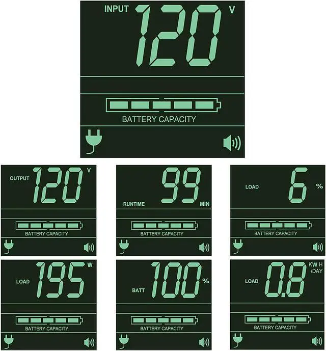 Alt view image 5 of 7 - Tripp Lite SM1500RMXL2UTAA Smart Pro 1500VA 1350 Watts 8 Outlets 2U Rackmount Line Interactive UPS TAA / GSA Compliant
