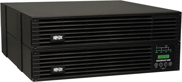 Tripp Lite Smart Online 6kVA UPS Back Up, Double-Conversion, 208/240V 5.4kW  4U Rack / Tower, Extended Run, USB, DB9, Bypass Switch, L6-30R & L6-20R