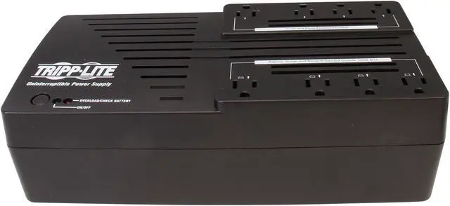 Alt view image 3 of 7 - Tripp Lite AVR700U Series 700VA 350W Line-Interactive UPS - 8 NEMA 5-15R Outlets, AVR, 120V, 50/60 Hz, USB, Desktop/Wall Mount - Desktop - 2 Minute Stand-by - 110 V AC Input - 120 V AC Output -8xNEMA