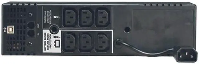 Alt view image 2 of 2 - Tripp Lite SmartPro SMX1000LCD 1000VA Digital Tower/Rack-mountable UPS