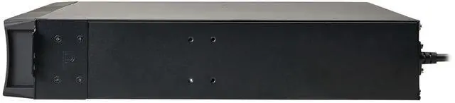 Alt view image 5 of 10 - Tripp Lite SU1000RTXLCD2U Series SmartOnline 1000VA 900W 120V Double-Conversion Sine Wave UPS - 8 Outlets, Extended Run, Network Card Option, LCD, USB, DB9, 2U Rack/Tower - 2U Rack/Tower