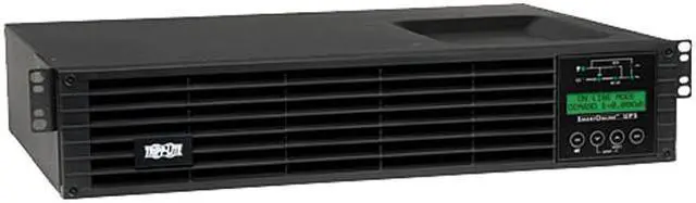 Main image of Tripp Lite Smart Online 1.5kVA UPS Back Up, Double-Conversion, 120V 1.35kW 2U Rack / Tower, Extended Run, Network Card Slot, LCD, USB, DB9 (SU1500RTXLCD2U)