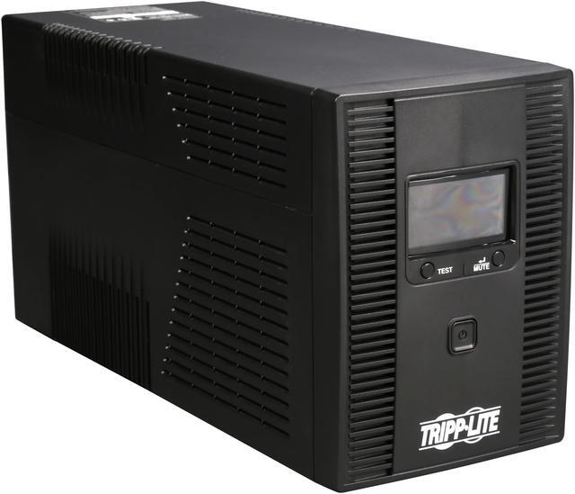Alt view image 7 of 9 - Tripp Lite SMART1500LCDT Series SmartPro 1500VA 900W 120V Line-Interactive Sine Wave UPS - 8 Outlets, LCD, USB, Tower - 2.3 Minute Full Load - 5 x NEMA 5-15R - Surge-protected, 5 x NEMA 5-15R
