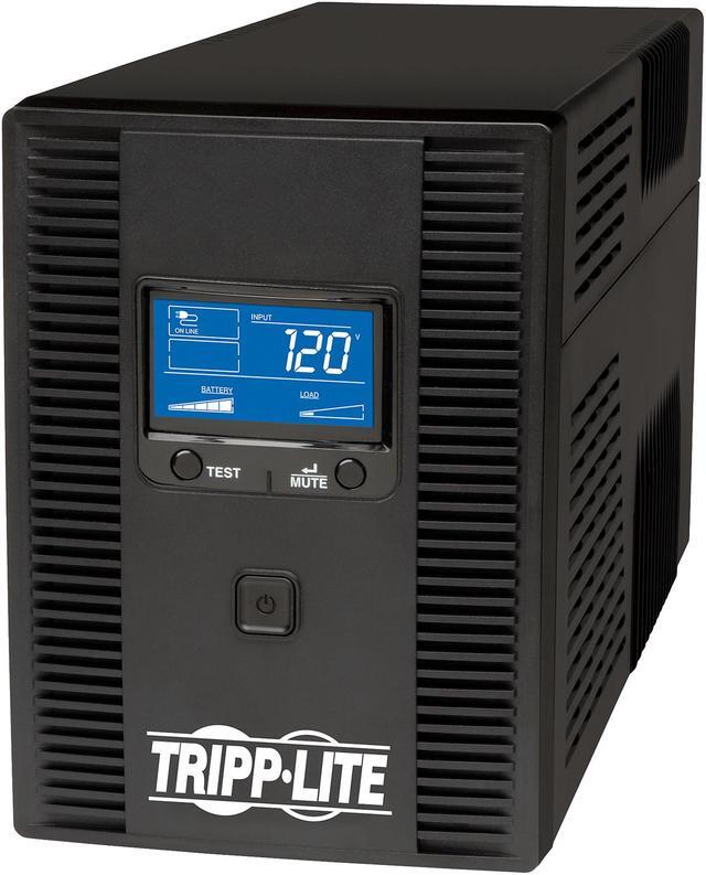 Alt view image 3 of 9 - Tripp Lite SMART1500LCDT Series SmartPro 1500VA 900W 120V Line-Interactive Sine Wave UPS - 8 Outlets, LCD, USB, Tower - 2.3 Minute Full Load - 5 x NEMA 5-15R - Surge-protected, 5 x NEMA 5-15R