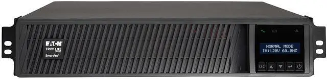 Alt view image 3 of 9 - Tripp Lite series SmartPro 1950VA 1950W 120V Line-Interactive Sine Wave UPS - 7 Outlets, Extended Run, Network Card Included, LCD, USB, DB9, ENERGY STAR V2.0, 2U Rack/Tower (SMART2200RMXLN)