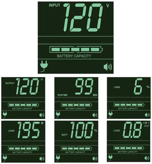 Alt view image 4 of 6 - Tripp Lite SmartPro 120V 3 kVA 2.88 kWatts Line-Interactive Sine Wave UPS, 2U Rack / Tower, Extended Run, Pre-installed WEBCARDLX Network Interface, LCD Display, USB, DB9 Serial (SMART3000RMXLN)