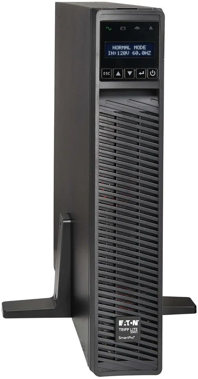 Alt view image 5 of 10 - Tripp Lite series SmartPro 1950VA 1950W 120V Line-Interactive Sine Wave UPS - 7 Outlets, Extended Run, Network Card Included, LCD, USB, DB9, 2U Rack/Tower (SMART2200RM2UN)