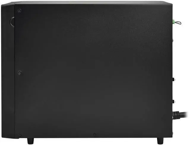 Alt view image 5 of 8 - Tripp Lite series SmartOnline 1960VA 1770W 120V Double-Conversion UPS - 7 Outlets, Extended Run, Network Card Option, LCD, USB, DB9, Tower (SU2200XLCD)