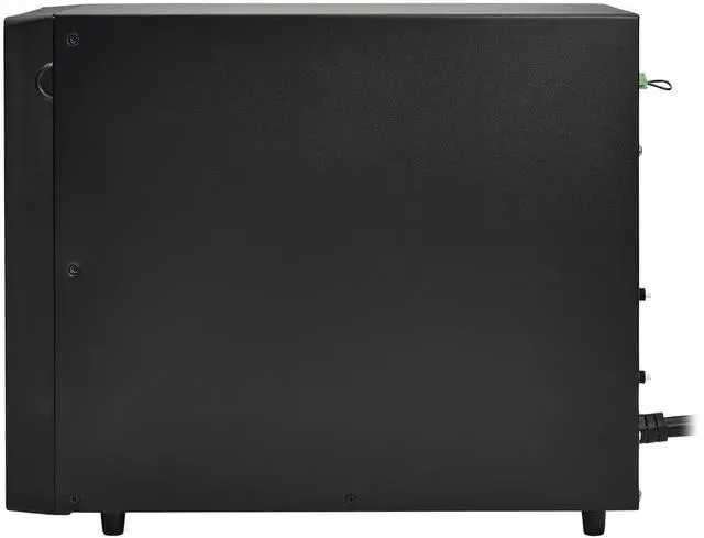 Alt view image 5 of 7 - Tripp Lite series SmartOnline 1000VA 900W 120V Double-Conversion UPS - 6 Outlets, Extended Run, Network Card Option, LCD, USB, DB9, Tower (SU1000XLCD)