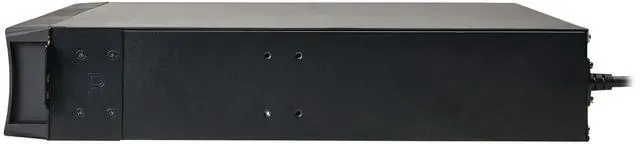 Alt view image 8 of 11 - Tripp Lite series SmartOnline 3000VA 2700W 120V Double-Conversion UPS - 7 Outlets, Extended Run, Network Card Option, LCD, USB, DB9, 2U Rack/Tower (SU3000RTXLCD2U)