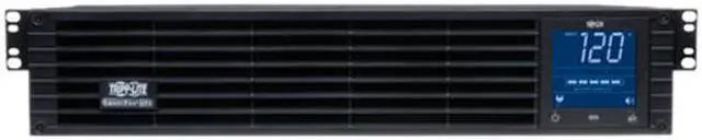 Alt view image 2 of 6 - Tripp Lite SMC10002URM UPS System Series SmartPro 120V 1kVA 700W Line-Interactive Sine Wave UPS, 2U Rack/Tower, LCD, USB, DB9, 6 Outlets