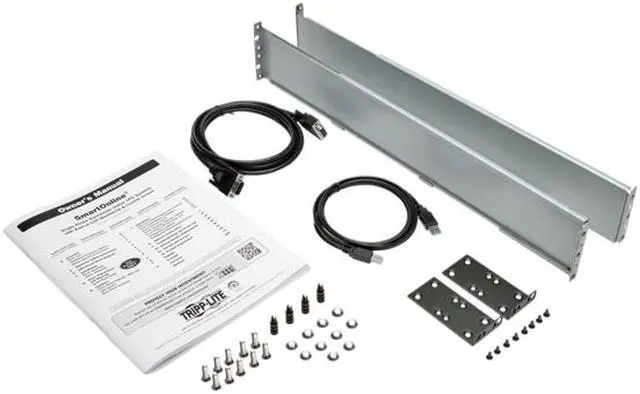 Alt view image 8 of 8 - Tripp Lite SU3000LCD2UHV 3kVA 2.7kW Smart Online UPS, Double Conversion 208/240V, Extended Run, 2U Rack Mount, Energy Star, LCD, USB, DB9