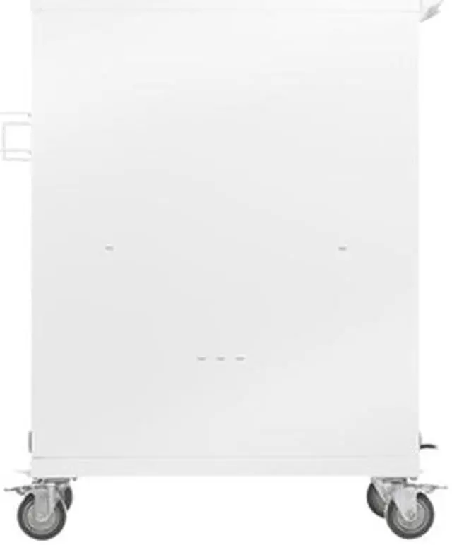 Alt view image 4 of 5 - Tripp Lite CSC32ACWHG Multi-Device UV Charging Cart, Hospital-Grade, 32 AC Outlets, Laptops, Chromebooks, Antimicrobial