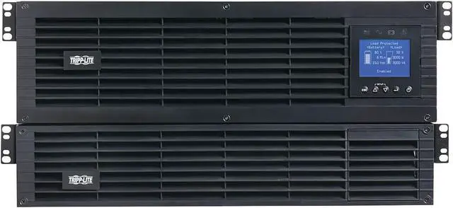 Alt view image 2 of 8 - TRIPP LITE SU6KRT3UTF 6000 VA 6000W 18 Outlets 208/240V On-Line UPS, Unity Power Factor with 120V Transformer, Hardwire/L6-30P Input