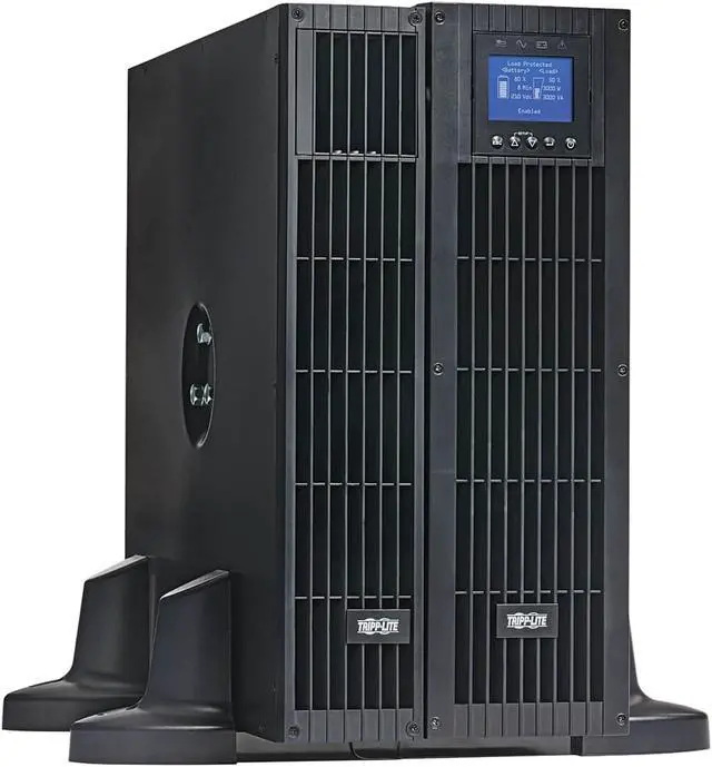 Alt view image 3 of 8 - TRIPP LITE SU6KRT3UTF 6000 VA 6000W 18 Outlets 208/240V On-Line UPS, Unity Power Factor with 120V Transformer, Hardwire/L6-30P Input