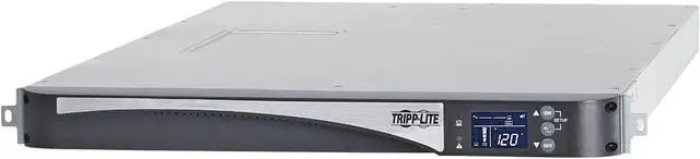 Alt view image 2 of 6 - TRIPP LITE SMC1500RT1U 1440VA 1100W 5 Outlets SmartPro Line-Interactive Sine Wave UPS, AVR, 120V, 5 Outlets, Network Card Option, LCD, USB, 1U Rack/Tower
