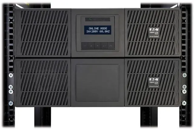 Alt view image 4 of 4 - Eaton Tripp Lite SU5000RTF SmartOnline 5000VA 4500W 120/208V Online Double-Conversion UPS with Stepdown Transformer - 18 5-20R, 2 L6-20R and 1 L6-30R Outlets, L6-30P Input, Network Card Included