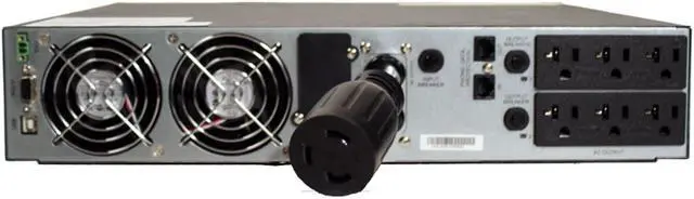 Alt view image 2 of 2 - Minuteman Ecompass EC3000RT2UNC 3000VA Tower/Rack Mountable UPS - 2U Rack/Tower - 3 Minute Stand-by - 120 V AC Output - 6 x NEMA 5-15/20R Receptacle(s)