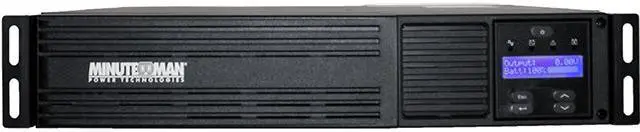 Main image of MINUTEMAN EXR Series EXR750RT2U 750 VA 675W 8 Outlets Line Interactive Uninterruptible Power Supply