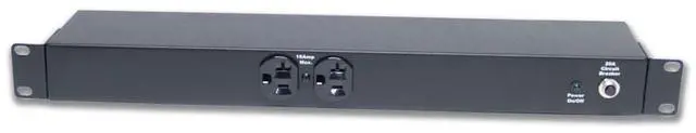 Main image of Minuteman OEPD1020HV-HW 10-Outlets PDU - Basic - Hardwired - 2 x NEMA 5-15/20R, 8 x NEMA 5-15/20R - 120 V AC - 0U/1U - Horizontal/Vertical - Rack-mountable