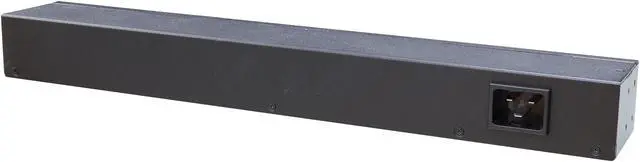 Alt view image 3 of 3 - Minuteman OEPD202L620HVHW 208VAC, 20-amp capacity, generic power distribution unit (PDU) w/o Minuteman label, (2) front/(0) back NEMA L6-20R outlets, 6-foot input cord with hardwire connection, 1U/0U horizontal or vertical mounting, UL 6236