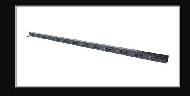 Main image of Minuteman OEPD2415V62-HW 24-Outlets PDU - Basic - Hardwired - 24 x NEMA 5-15R - 0U - Vertical - Rack-mountable