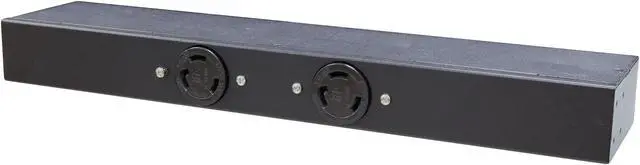 Main image of Minuteman OEPD302L630HVHW 208VAC, 30-amp capacity, generic power distribution unit (PDU) w/o Minuteman label, (2) front/(0) back NEMA L6-30R outlets, 6-foot input cord with hardwire connection, 1U/0U