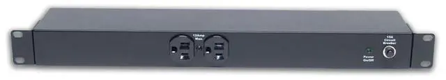 Main image of Minuteman MMPD OEPD815HV 8-Outlets PDU - NEMA 5-15P - 8 x NEMA 5-15R - 120 V AC - 0U/1U - Horizontal/Vertical - Rack-mountable