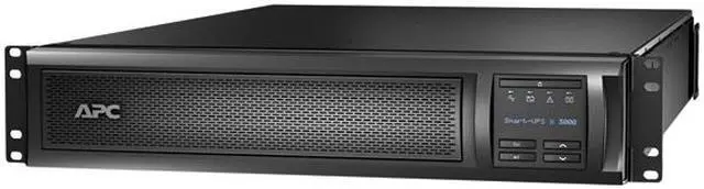 Alt view image 3 of 7 - APC UPS, 3000 VA Smart-UPS Sine Wave UPS Battery Backup with Extended Run Option, Network Management Card, 2U Rackmount/Tower Convertible, Line-Interactive, 120V (SMX3000RMLV2UNC)