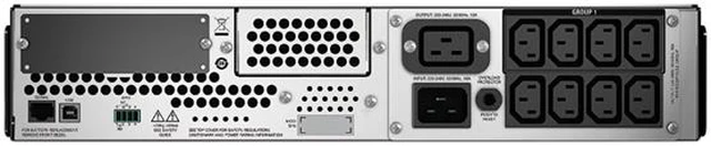 Alt view image 3 of 3 - APC SMT2200RMI2U Smart-UPS 2200 VA Rack-mountable UPS European Version - 240V
