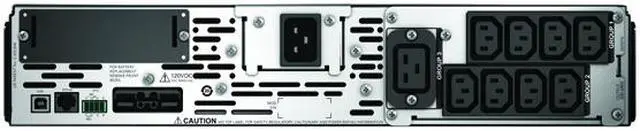 Alt view image 4 of 6 - APC SMX2200RMHV2U Smart-UPS 2200 VA Tower / Rack Mountable UPS