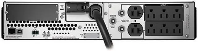Alt view image 3 of 3 - APC Smart UPS 3000VA LCD RM 2U 120V with 12FT Cord