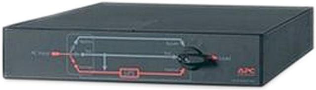 Main image of APC SBP3000RM2U Service Bypass Panel- 100-120V; 30A; BBM; L5-30P input; (2) 5-20R (6) 5-15R output
