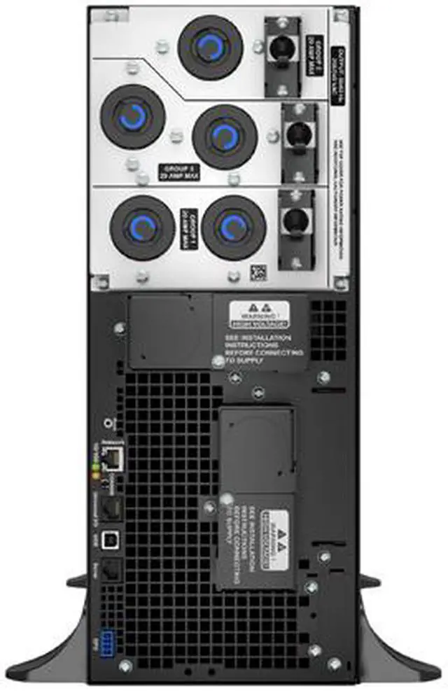 Alt view image 4 of 5 - APC Smart-UPS On-Line SRT6KXLT 6000 VA 6000 W 6 Outlets UPS