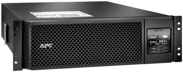 Alt view image 4 of 6 - APC SRT5KRMXLT-IEC 5000 VA 4250 Watts 208V Smart-UPS On-Line