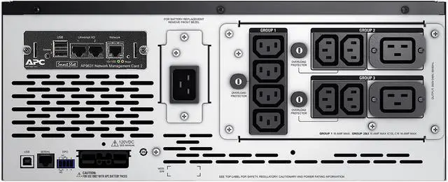 Alt view image 8 of 8 - APC Smart-UPS 2.2kVA Tower/Rack Mountable UPS