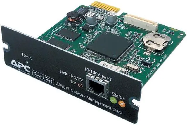 Alt view image 2 of 3 - APC AP9617 UPS Network Management Card