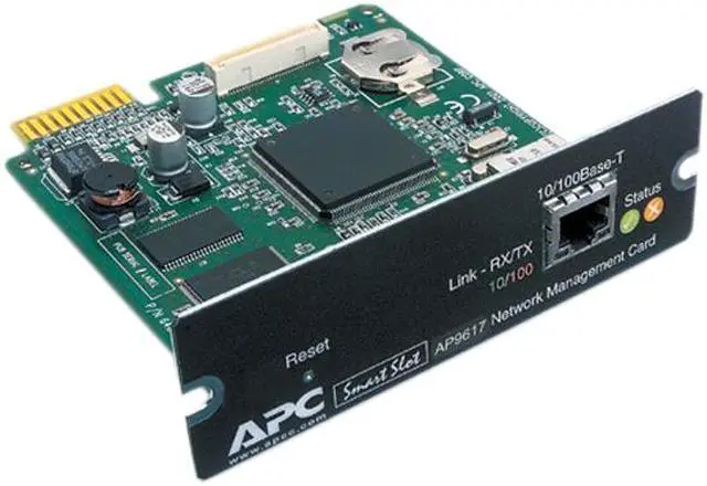 Alt view image 3 of 3 - APC AP9617 UPS Network Management Card