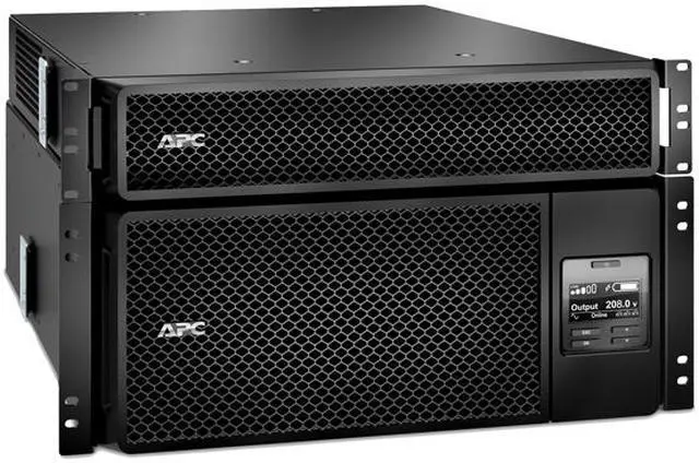 Alt view image 3 of 6 - APC Smart-UPS SRT 6000VA RM with 208V to 120V 2U Step-Down Transformer
