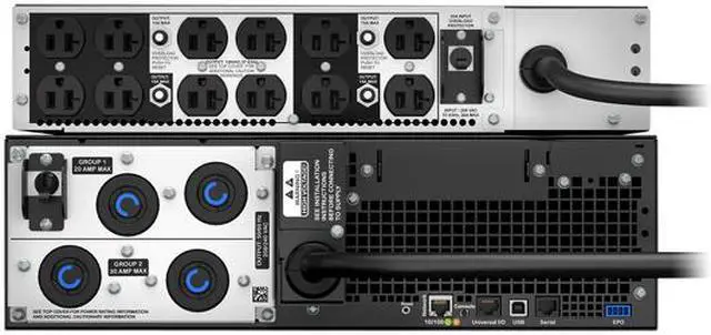 Alt view image 8 of 8 - APC Smart-UPS SRT 5000VA RM 208V to 120V 2U Step-Down Transformer