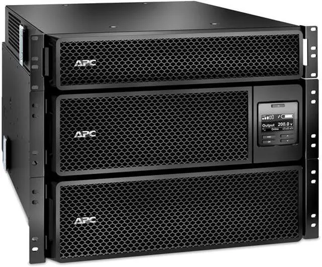 Alt view image 2 of 6 - APC Smart-UPS SRT 8kVA RM with 208V to 120V 2U Step-Down Transformer