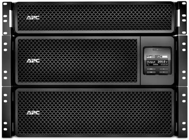 Alt view image 3 of 6 - APC Smart-UPS SRT 8kVA RM with 208V to 120V 2U Step-Down Transformer
