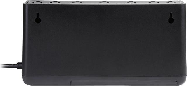 Alt view image 6 of 17 - APC BE600M1 Back-UPS 600VA, 120V, 1 USB charging port, 7 NEMA outlets (2 surge) - Tower - 10 Hour Recharge - 3.20 Minute Stand-by - 120 V Input - 120 V AC Output