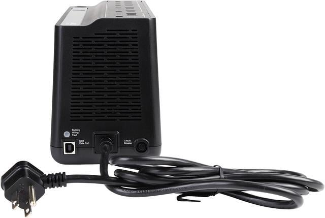 Alt view image 7 of 17 - APC BE600M1 Back-UPS 600VA, 120V, 1 USB charging port, 7 NEMA outlets (2 surge) - Tower - 10 Hour Recharge - 3.20 Minute Stand-by - 120 V Input - 120 V AC Output