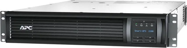 Alt view image 2 of 6 - APC SMT2200RM2UC Smart-UPS, Line Interactive, 2200VA, Rackmount 2U, 120V, 6x NEMA 5-15R+2x NEMA 5-20R outlets, SmartConnect Port+SmartSlot, AVR, LCD