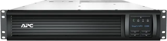 Alt view image 3 of 6 - APC SMT2200RM2UC Smart-UPS, Line Interactive, 2200VA, Rackmount 2U, 120V, 6x NEMA 5-15R+2x NEMA 5-20R outlets, SmartConnect Port+SmartSlot, AVR, LCD