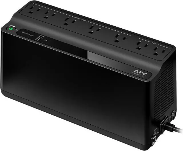 Alt view image 4 of 7 - APC BE670M1 675VA 360 Watts 7 Outlets Uninterruptible Power Supply (UPS) with USB Charging Port (Stepup of BE600M1)