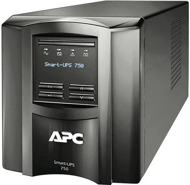Main image of APC Smart-UPS SMT750IC 750VA 500 Watts 8 Outlets 750VA LCD 230V with SmartConnect